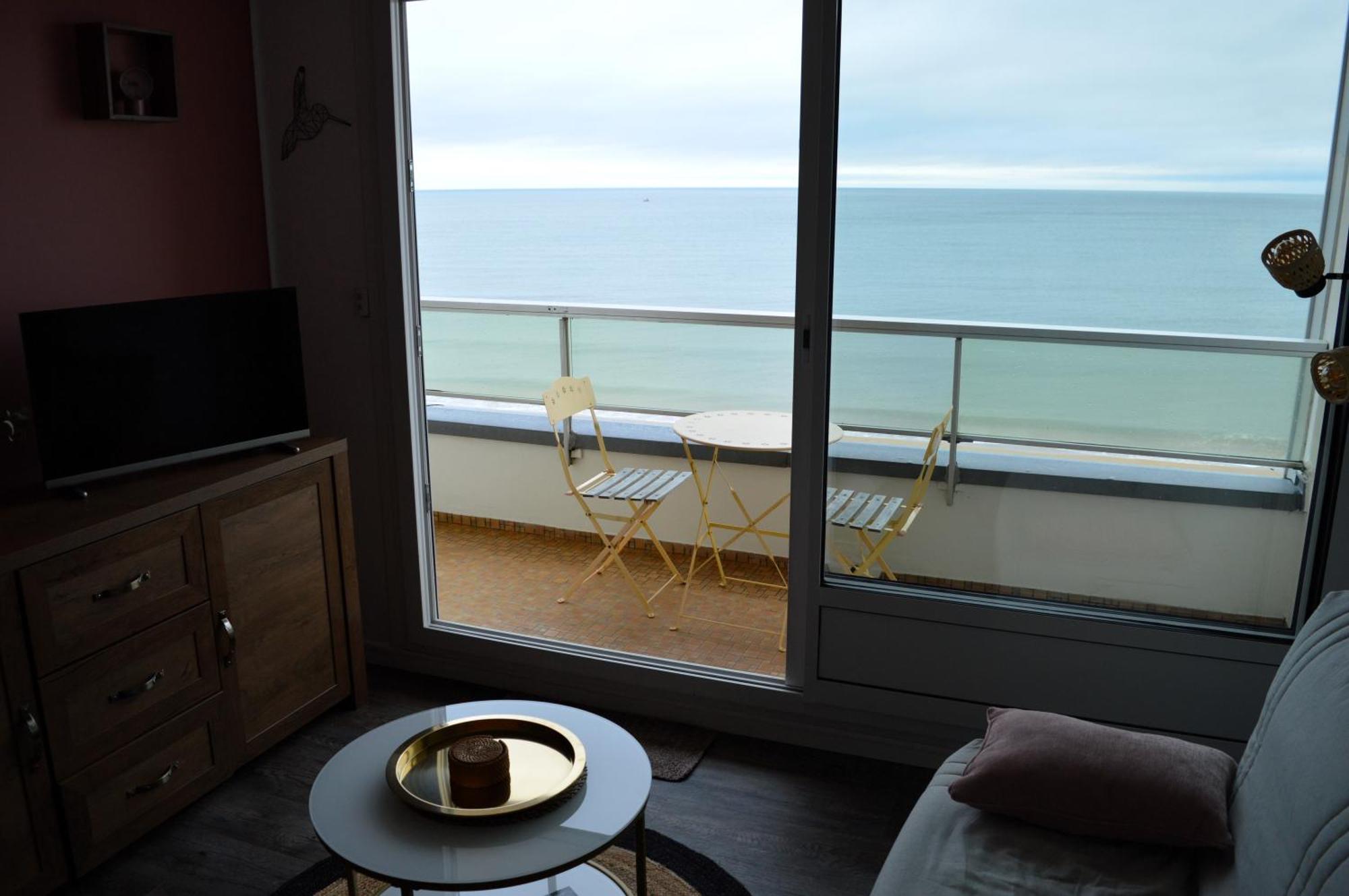 L'Esperluette - Magnifique Vue Mer Et Balcon Курсель-сюр-Мер Екстер'єр фото