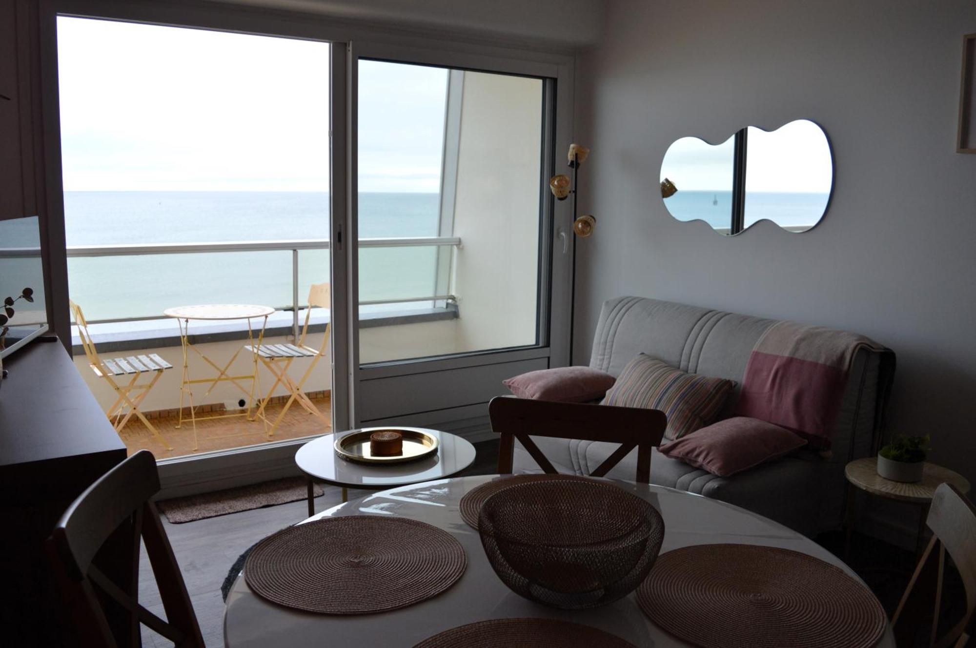 L'Esperluette - Magnifique Vue Mer Et Balcon Курсель-сюр-Мер Екстер'єр фото